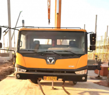 XCMG 25 Ton Used Articulated Boom Truck Crane QY25K5-1 Off-Road Construction Equipment